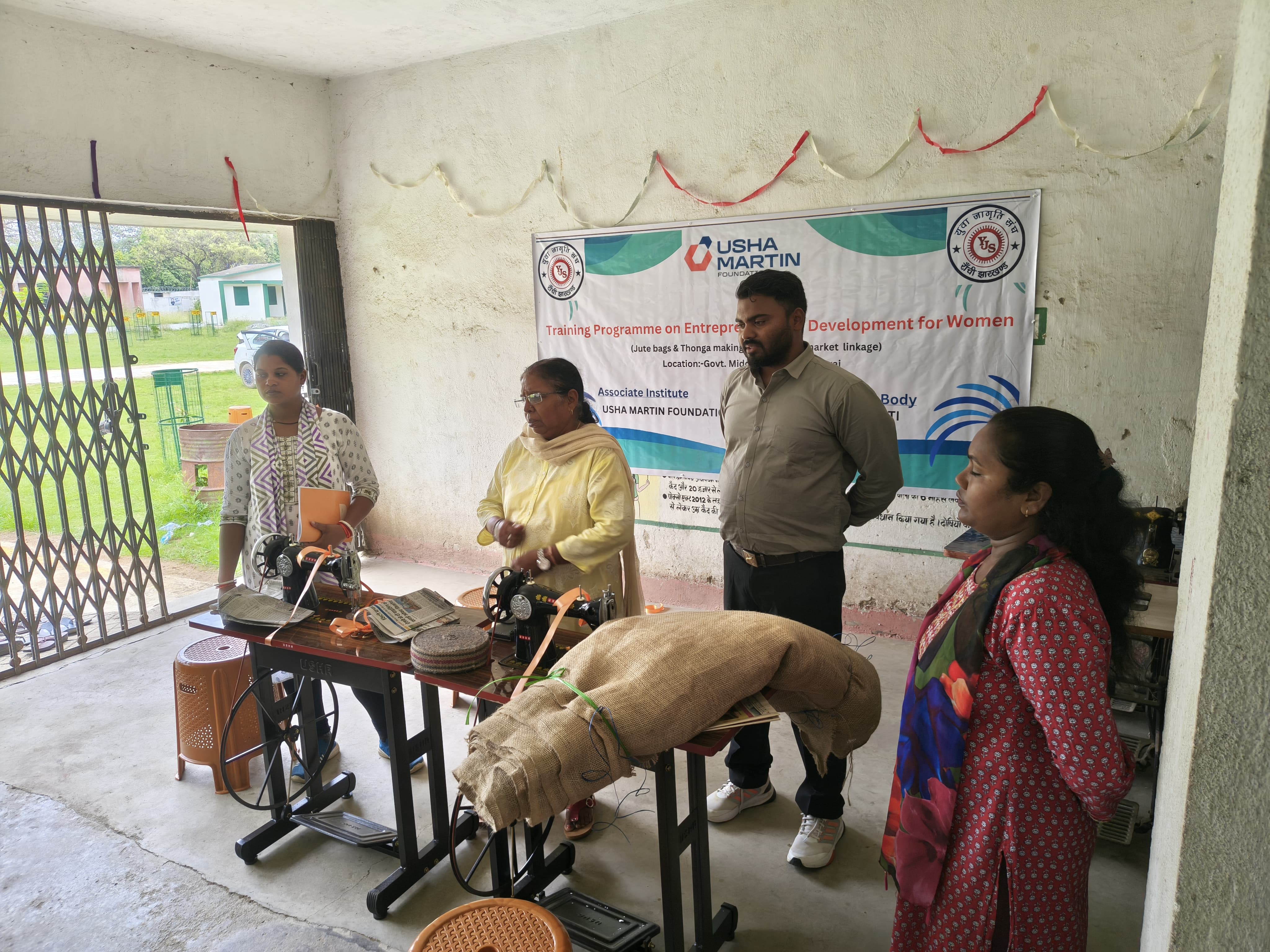 Jute Bags & Thonga Making Training 4
